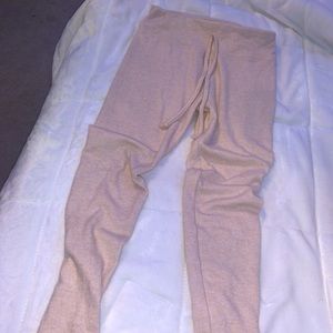 Cozy fleece legging/pajamas